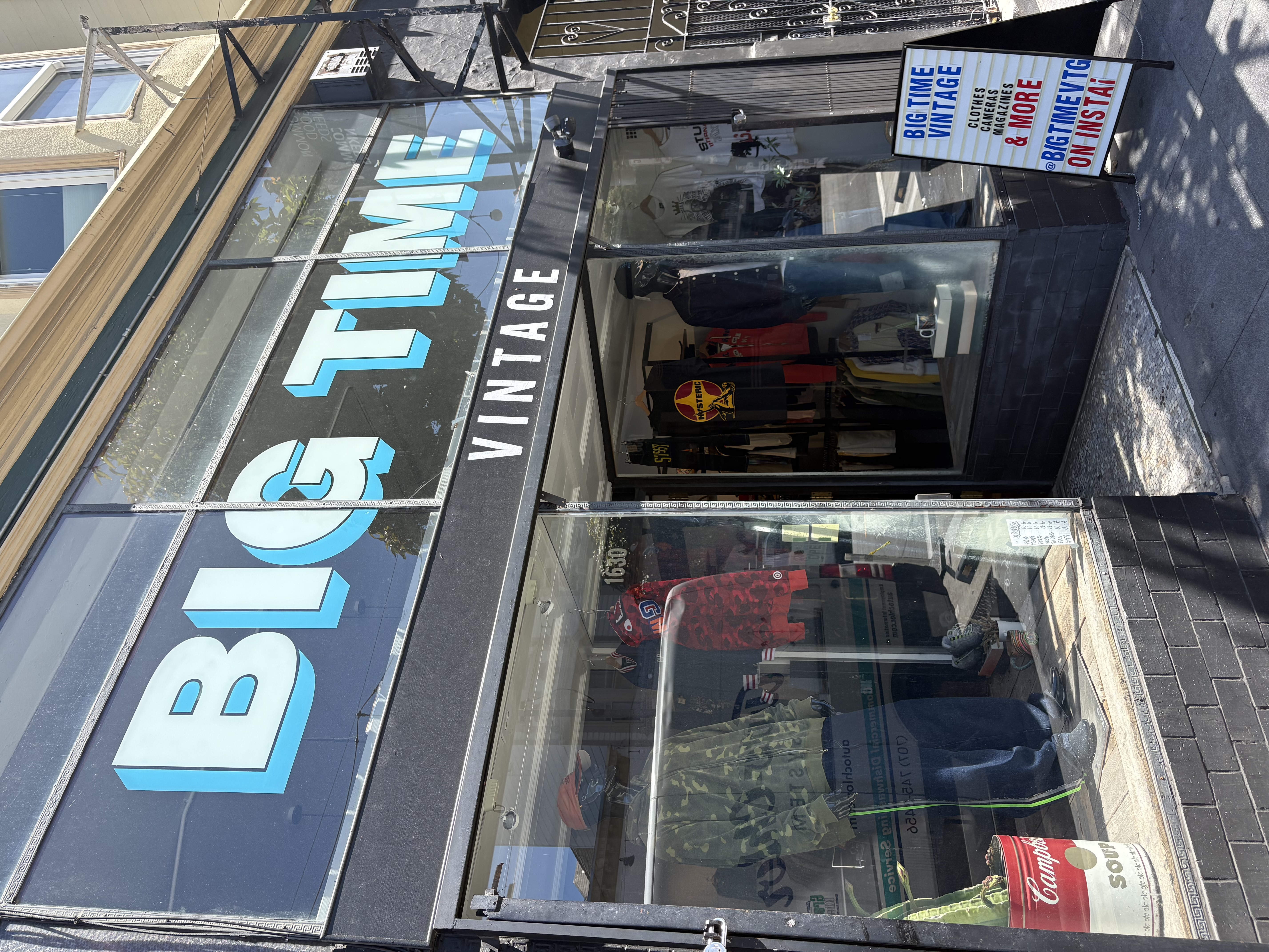Big Time Vintage storefront