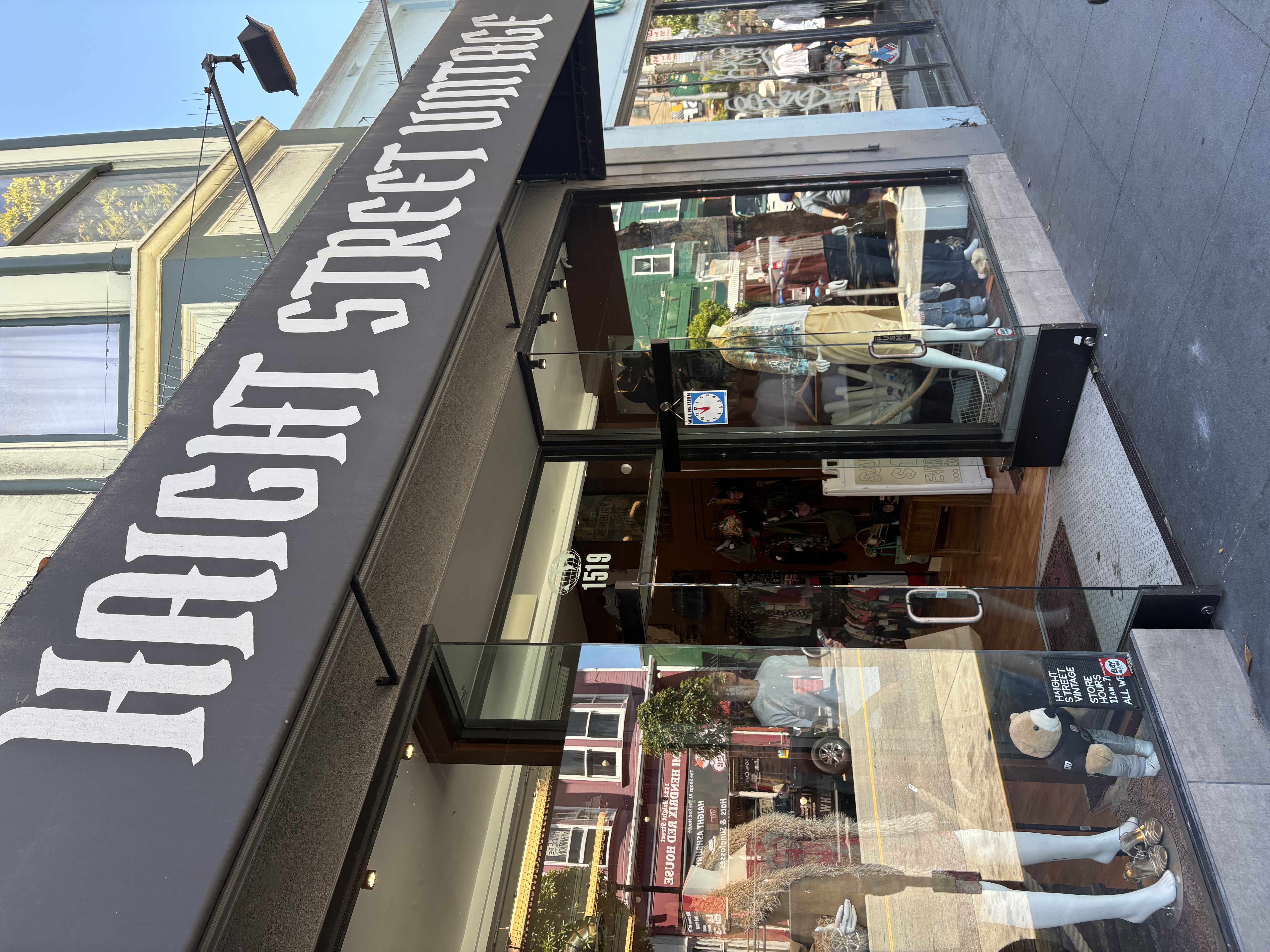 Haight Street Vintage storefront